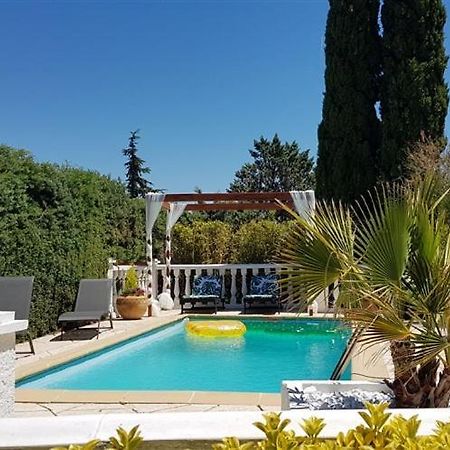 Villa T3 A 10' De Cassis - Piscine Privee Et Cuisine D'Ete Exterieure Carnoux-en-Provence Luaran gambar